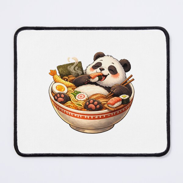 Item preview, Sushi panda - Panda Ramen Bliss designed and sold by TomoMadeIt.