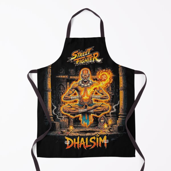 Item preview, Street Fighter Retro 90s Dhalsim designed and sold by Dark Days Design.
