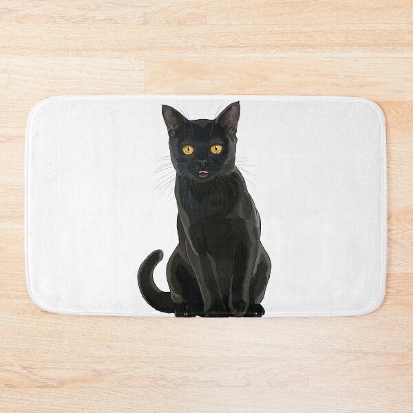Item preview, Black Bombay Blep Cat designed and sold by Carleah Unique.