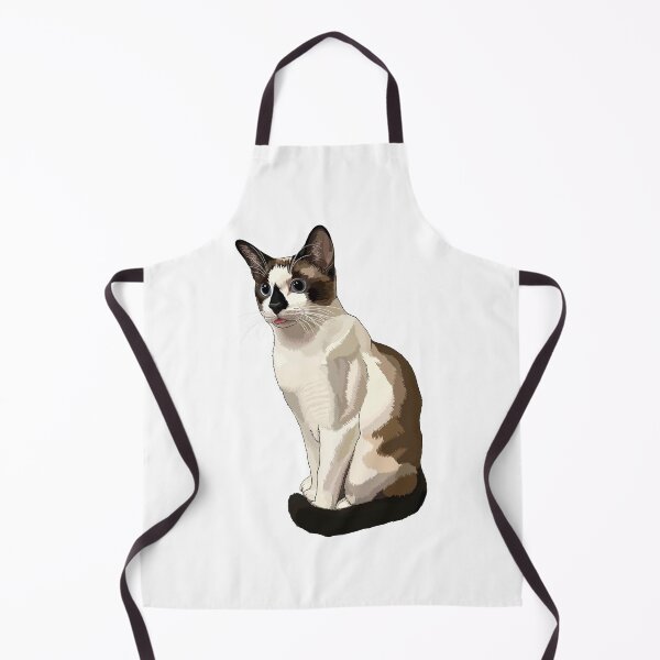 Item preview, Seal Point Snowshoe Siamese Cat Blep designed and sold by Carleah Unique.