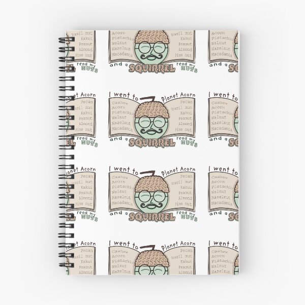 Item preview, ¡Una ardilla leyó mis nueces! designed and sold by Planet Acorn.