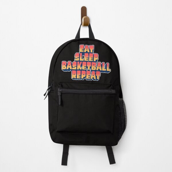 Item preview, Eat Sleep Basketball Repeat Retro Typography Design designed and sold by ChillDrop.