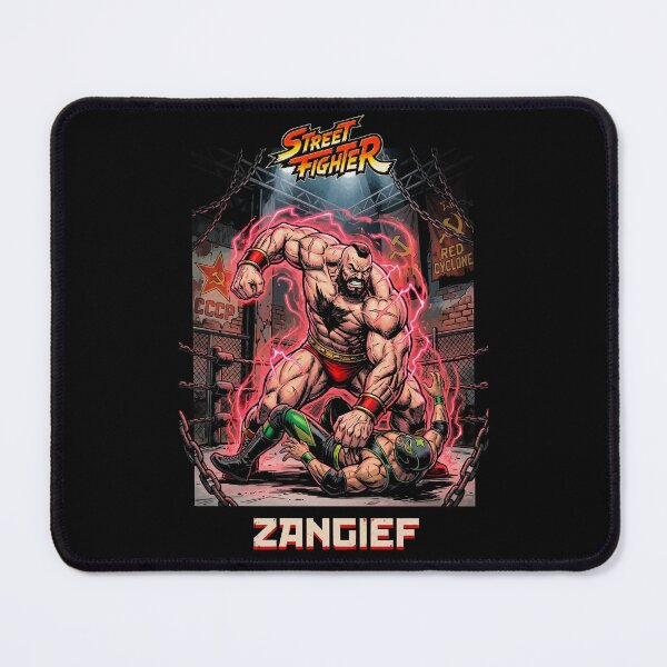 Item preview, Street Fighter Retro 90s Zangief designed and sold by Dark Days Design.