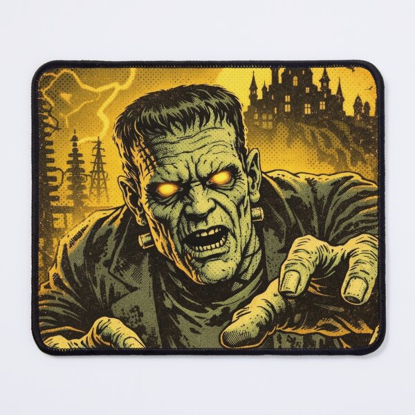 Item preview, Frankenstein Action Comic Book Style Art designed and sold by judgehydrogen.