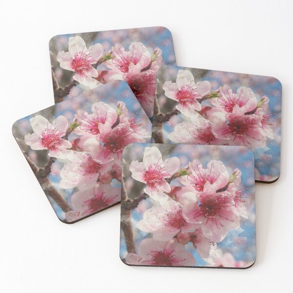 Item preview, Pink peach blossoms in Italy designed and sold by studiodrchicken.