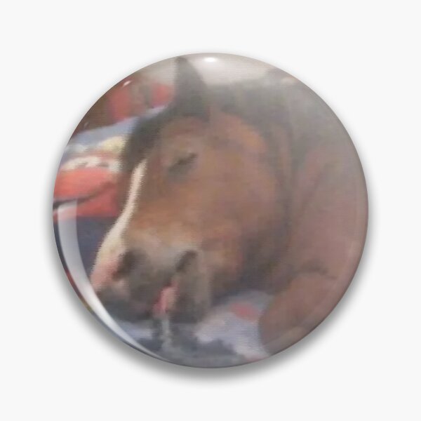 Item preview,  sleeping horse funny meme, silly horse designed and sold by reydotcom.