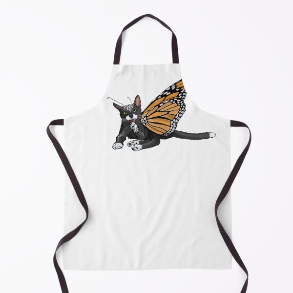 Item preview, Spotted Black Monarch Butterfly Cat designed and sold by Carleah Unique.