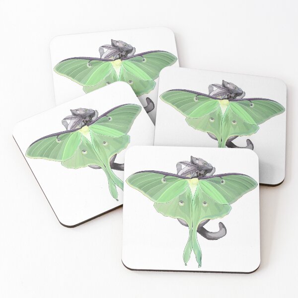 Item preview, Luna Moth Butterfly Cat designed and sold by Carleah Unique.