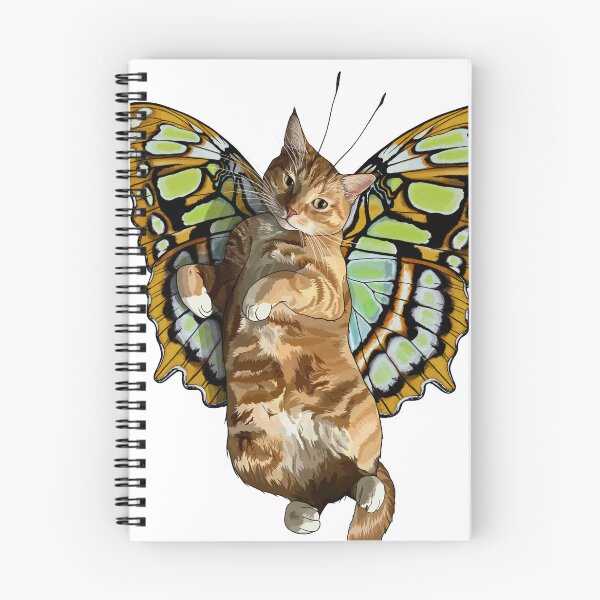 Item preview, Malachite Ginger Tabby Butterfly Cat designed and sold by Carleah Unique.