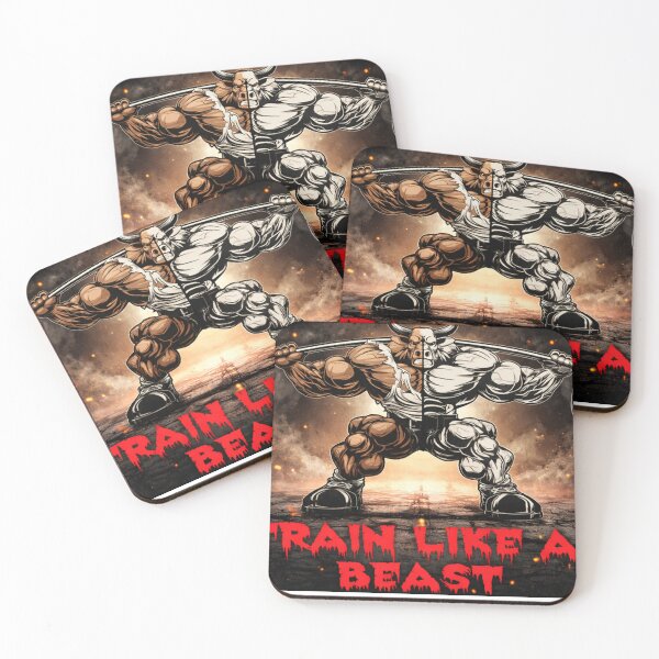 Item preview, Train Like a Beast Powerlifting designed and sold by Fei Long Design Hub.
