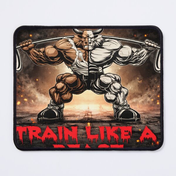 Item preview, Train Like a Beast Powerlifting designed and sold by Fei Long Design Hub.