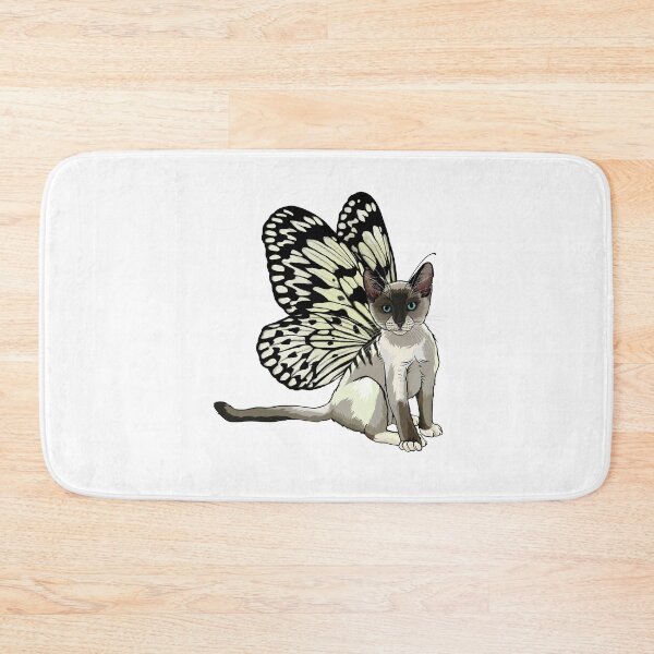 Item preview, Tree Nymph Snowshoe Butterfly Cat designed and sold by Carleah Unique.