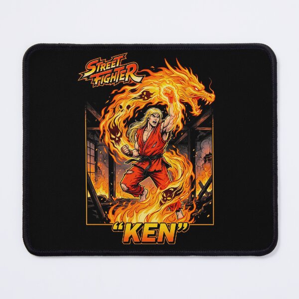 Item preview, Street Fighter Retro 90s Ken designed and sold by Dark Days Design.