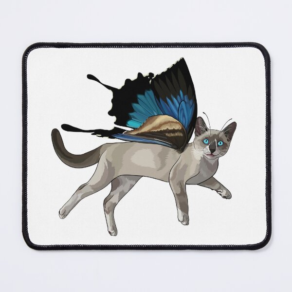 Item preview, Ulysses Swallowtail Snowshoe Siamese Butterfly Cat designed and sold by Carleah Unique.