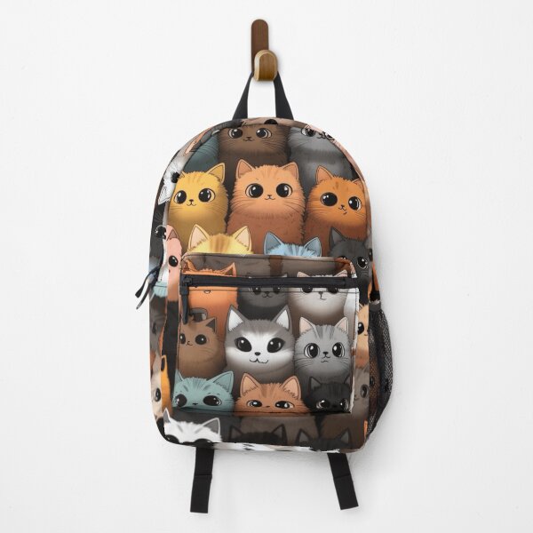 Item preview, Cute Colorful Cats Pattern | Kawaii Cat Aesthetic Design designed and sold by 06July05.