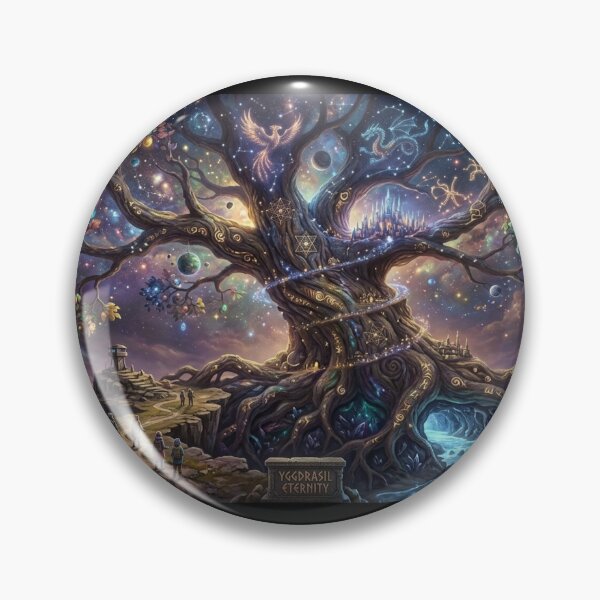 Item preview, Yggdrasil: Cosmic World Tree designed and sold by GiftzCircle.