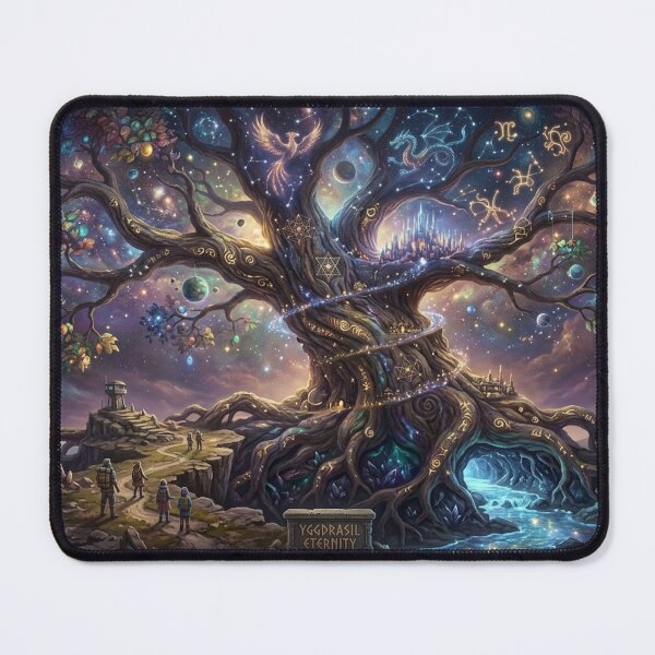 Item preview, Yggdrasil: Cosmic World Tree designed and sold by GiftzCircle.