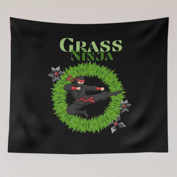 Item preview, Grass Ninja A Great Gifts for Landscapers designed and sold by ToyStorm.
