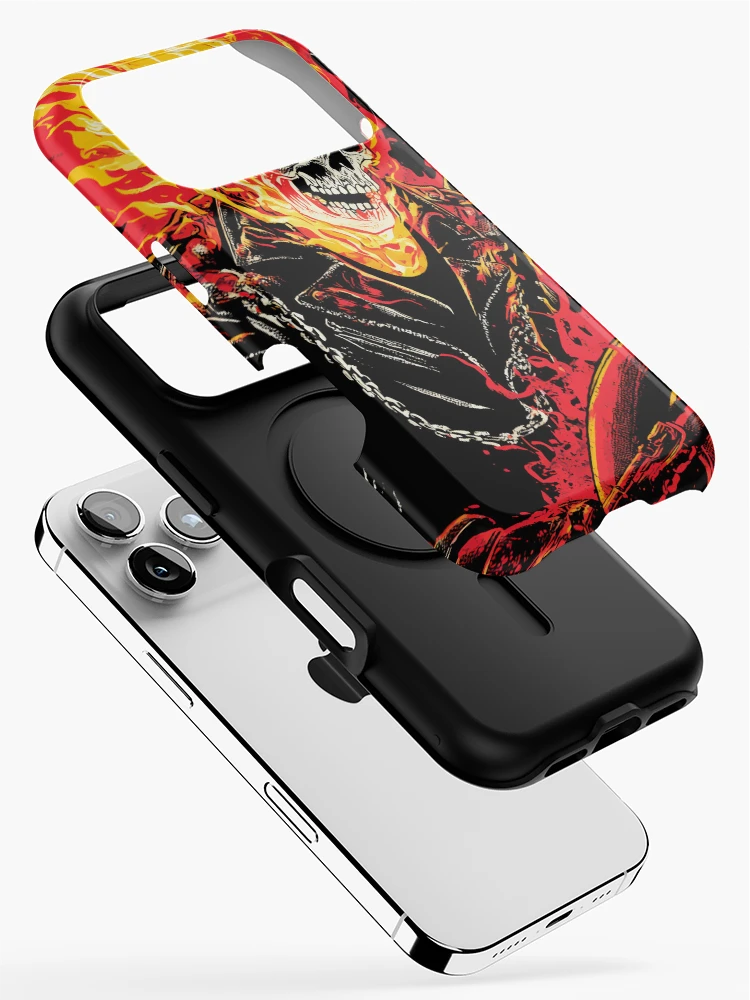 Thumbnail 2 of 4, iPhone Case, Ghost Rider designed and sold by RatherCreative.