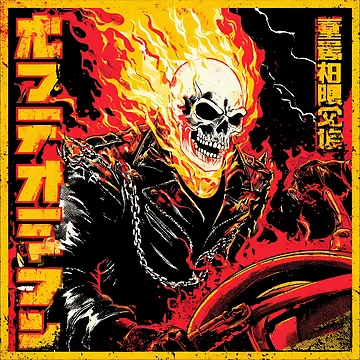 Artwork thumbnail, Ghost Rider by RatherCreative