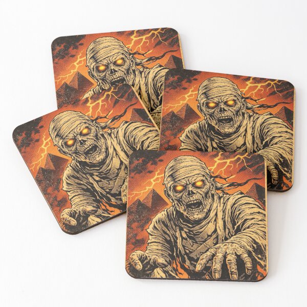 Item preview, The Mummy Action Comic Book Style Art designed and sold by judgehydrogen.