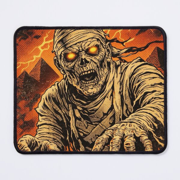 Item preview, The Mummy Action Comic Book Style Art designed and sold by judgehydrogen.