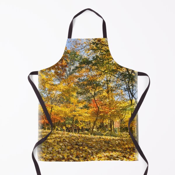 Item preview, Autumn Forest Carpet of Leaves – Golden Fall Landscape designed and sold by TopHatCreations.