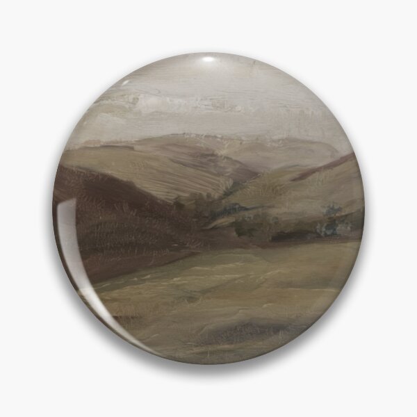 Item preview, Provence Hills Landscape Painting | French Countryside Wall Art | Earth Tone Scene designed and sold by CARRAANN.