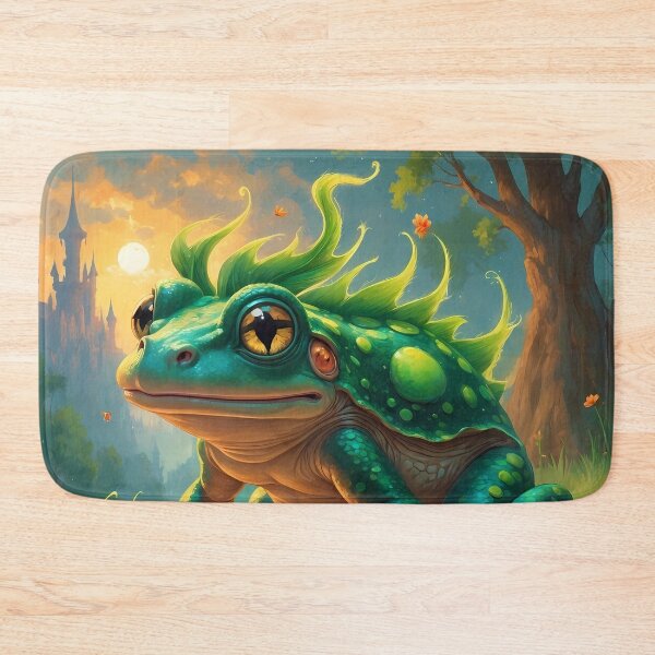 Item preview, Magical Toad - Fairytale Forest Art designed and sold by Lucid Dream Pixel.