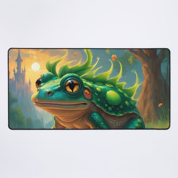 Item preview, Magical Toad - Fairytale Forest Art designed and sold by Lucid Dream Pixel.