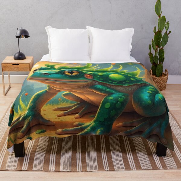 Item preview, Magical Toad - Fairytale Forest Art designed and sold by Lucid Dream Pixel.