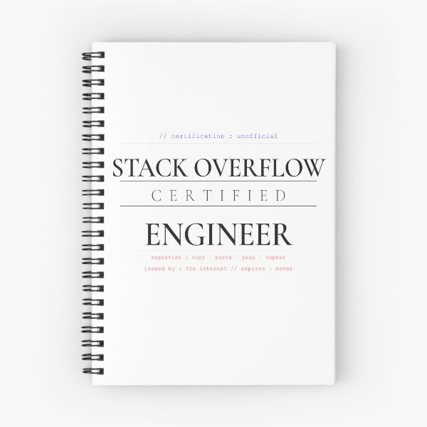 Item preview, Stack Overflow Certified Engineer Shirt — Funny Programmer  Gift - Coding Humor Tech Worker Gift designed and sold by SoloDelight.