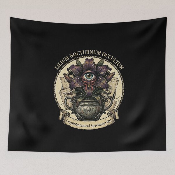 Item preview, Occult Cryptobotanical Specimen 001: Zodiac Lily Third Eye designed and sold by Wild Hare.