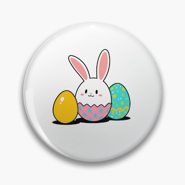 Item preview, Easter Bunny Egg Sticker | Vinyl Decal (Kiss-Cut) designed and sold by jellybeez3325.