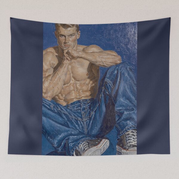 Item preview, Deep Blue Resolve - Blue Jeans Blues designed and sold by gayishdesign.