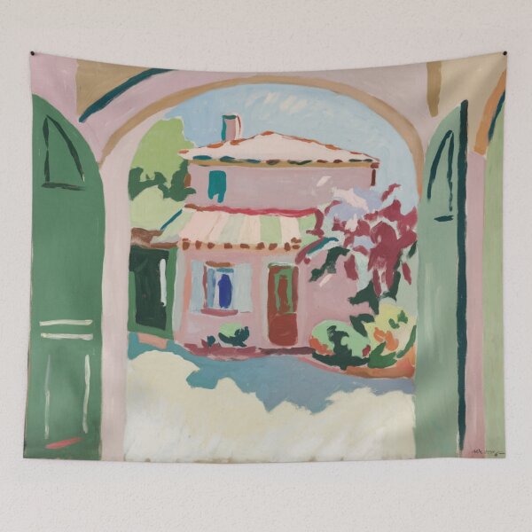Item preview, French Garden View | Provence Home and Blossoms | Post-Impressionist Style designed and sold by CARRAANN.