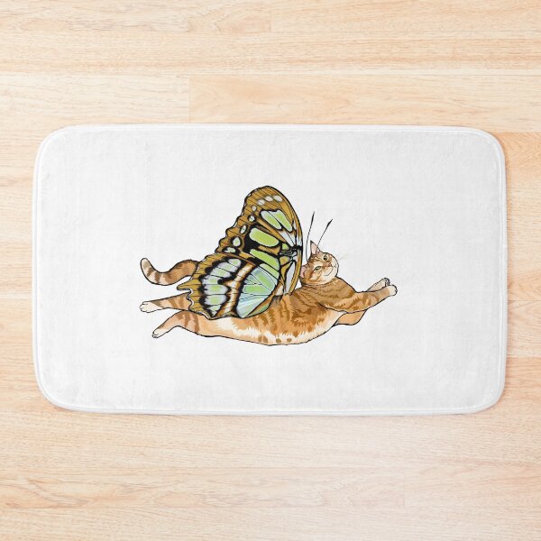 Item preview, Malachite Ginger Tabby Butterfly Cat designed and sold by Carleah Unique.