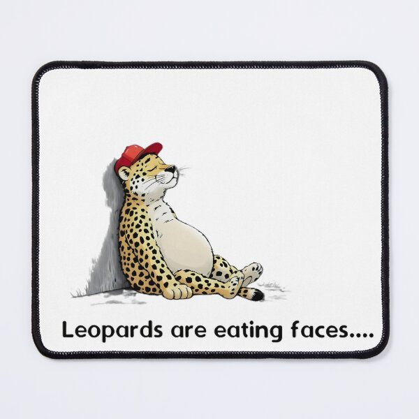 Item preview, Leopards Eating Faces designed and sold by wcboys.