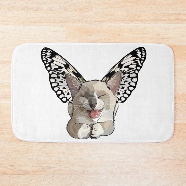 Item preview, Tree Nymph Snowshoe Butterfly Cat designed and sold by Carleah Unique.