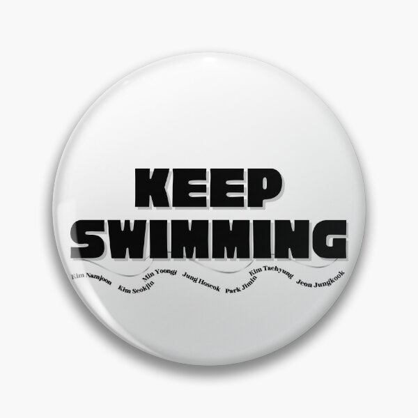 Item preview, BTS KEEP SWIMMING - Fanchant Wave Design designed and sold by ARMYPLUGCO.