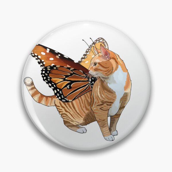 Item preview, Queen Ginger Tabby Butterfly Cat designed and sold by Carleah Unique.