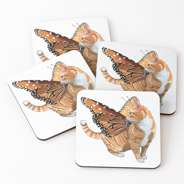 Item preview, Queen Ginger Tabby Butterfly Cat designed and sold by Carleah Unique.