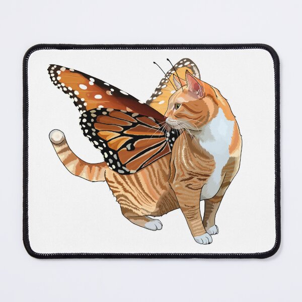 Item preview, Queen Ginger Tabby Butterfly Cat designed and sold by Carleah Unique.