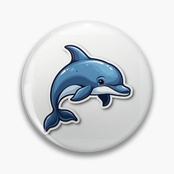 Item preview, Cute Dolphin Sticker designed and sold by rj25d.