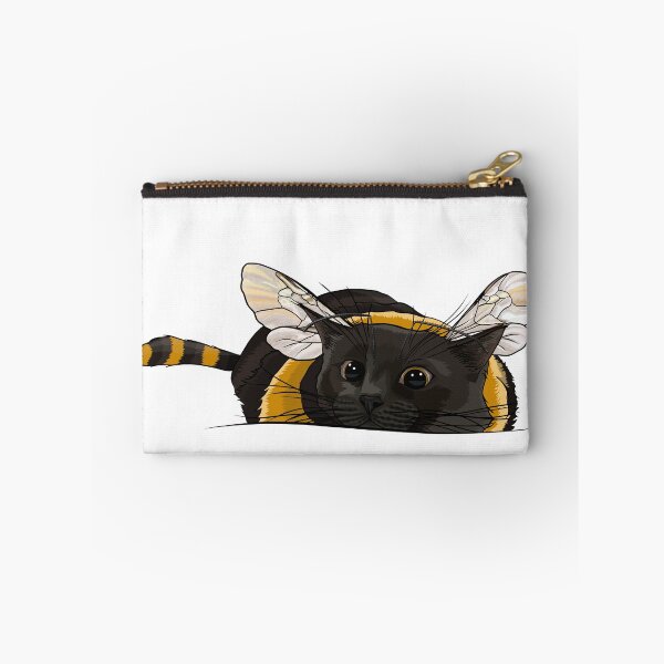 Item preview, Fuzzy Little Bumblebee Kitty designed and sold by Carleah Unique.