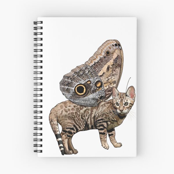 Item preview, Owl Bengal Butterfly Cat designed and sold by Carleah Unique.