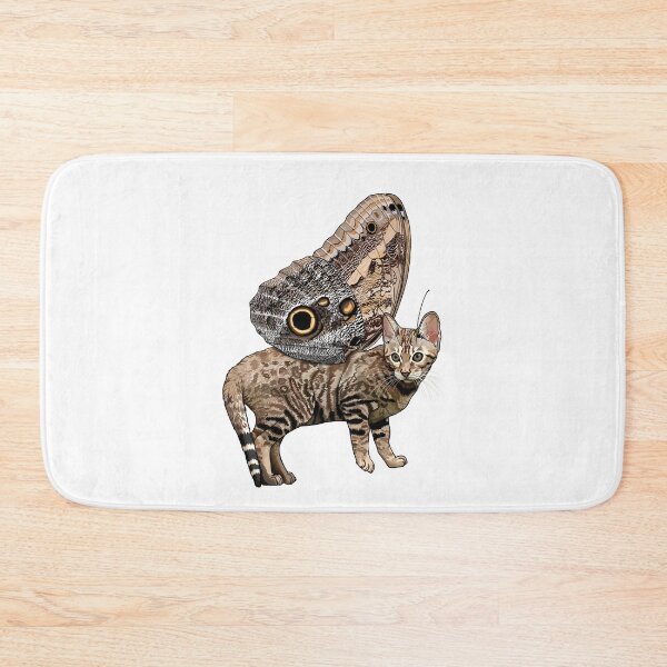 Item preview, Owl Bengal Butterfly Cat designed and sold by Carleah Unique.