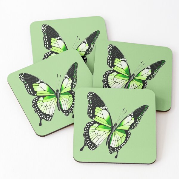 Item preview, butterfly geometric mosaic art designed and sold by designmari.