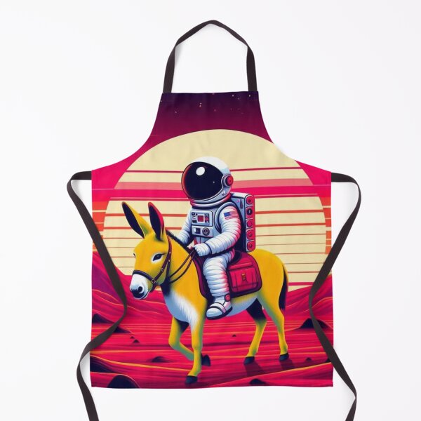 Item preview, Galactic Explorer – Astronaut & Donkey Artwork designed and sold by Dogandesighn.