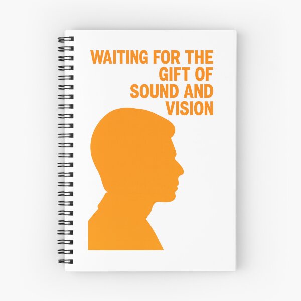Item preview, David Bowie Low Album Orange Silhouette Sound and Vision Lyrics Minimalist Retro Art Design designed and sold by Donsean22.